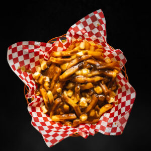 POUTINE WITH CHEESE CURDS
